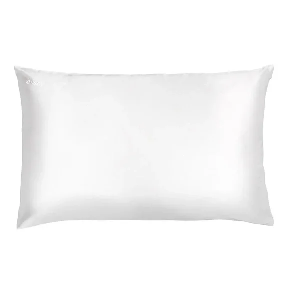 Blissy White King Pillowcase 22-Momme 100% Pure Mulberry Silk NWT BRAND NEW - Picture 3 of 10